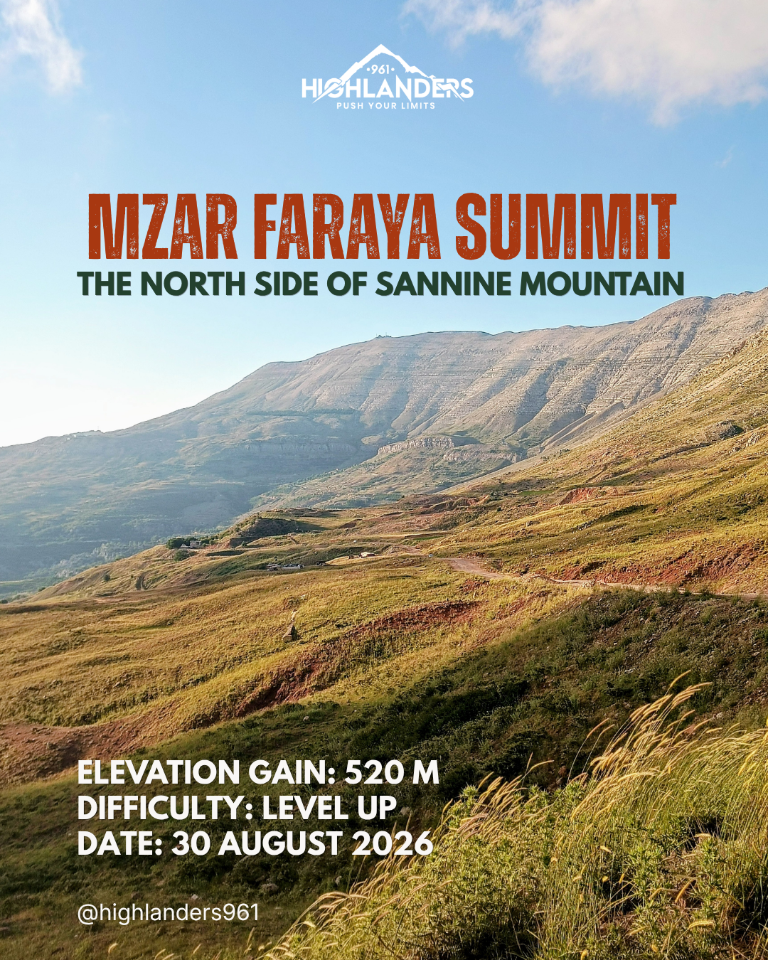 Sannine - Mzar Faraya Summit