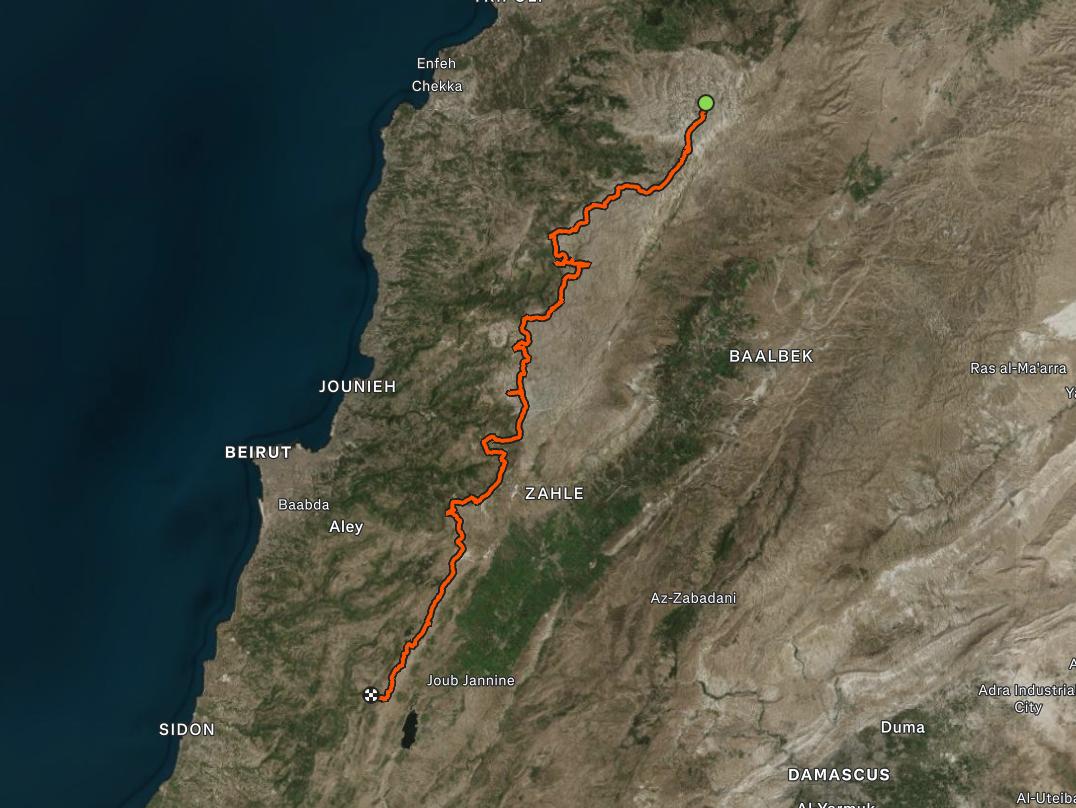 Hiking Lebanon from North to South: From Black Peak to Jezzine
