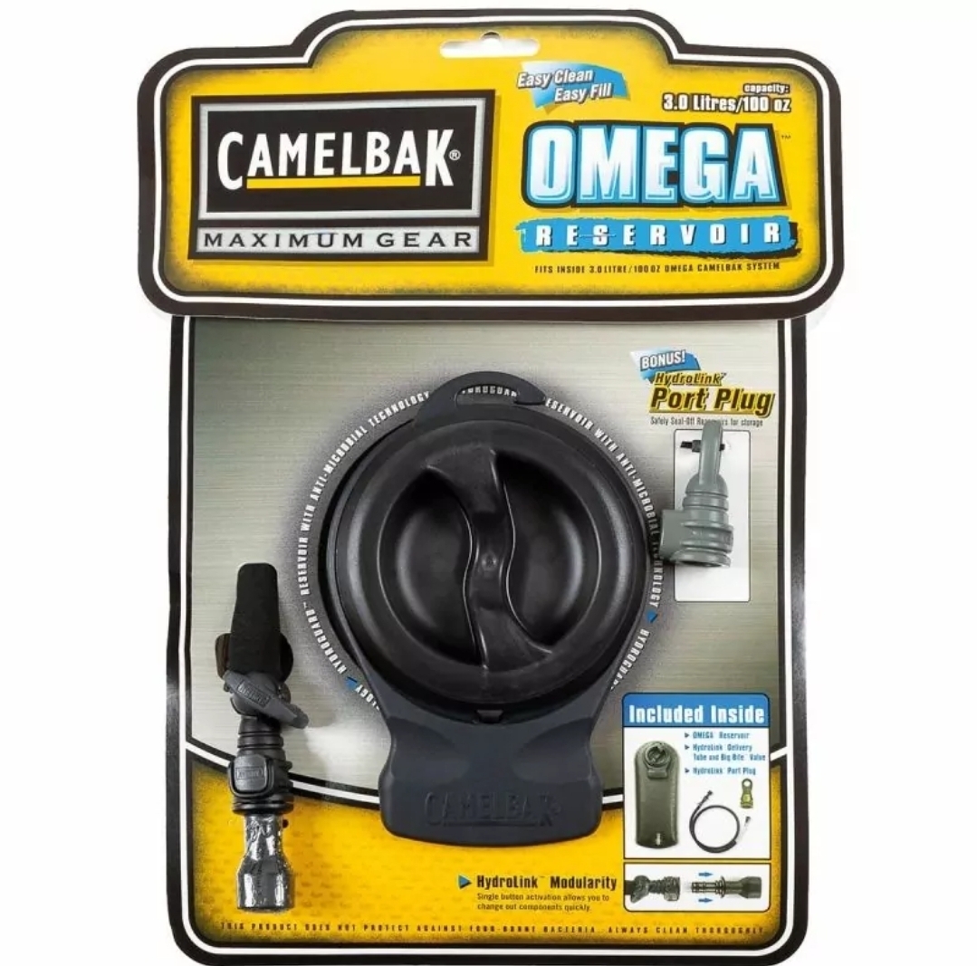 Camelbak Long Neck Reservoir - 3L Reservoir with Tube & Big Bite Valve