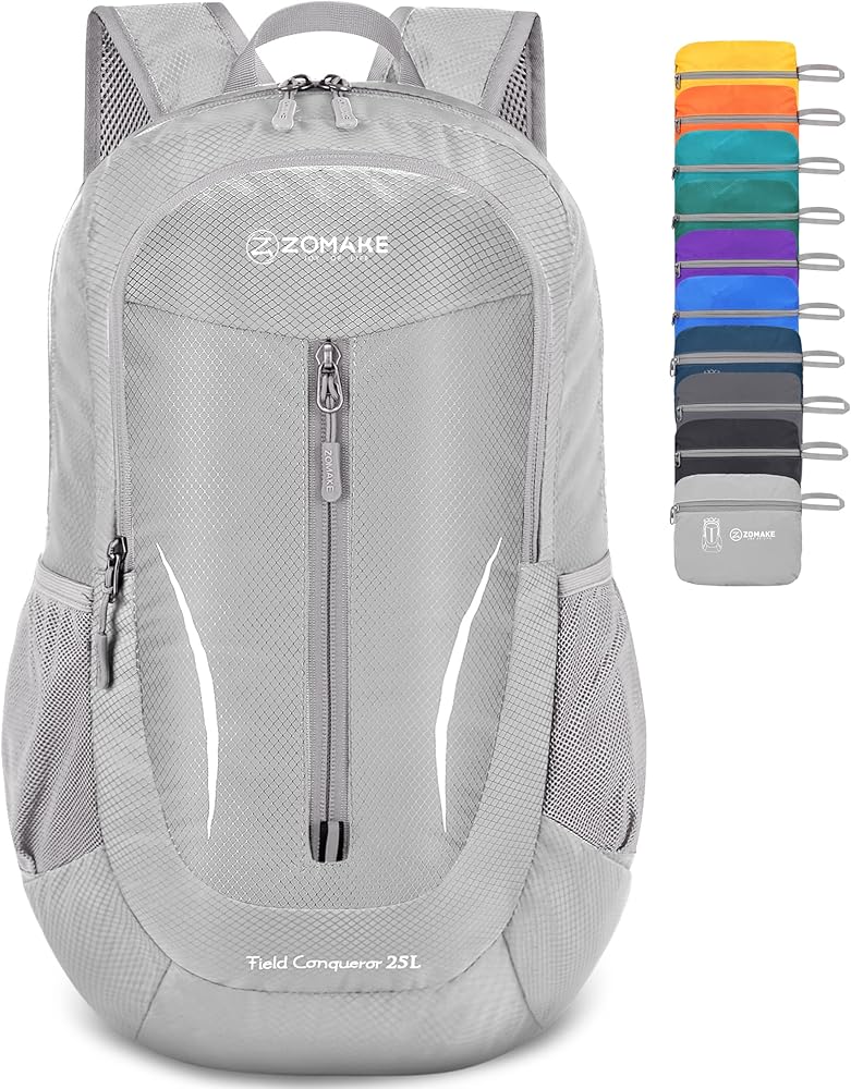 ZOMAKE Ultra-Lightweight Packable Backpack (25L)